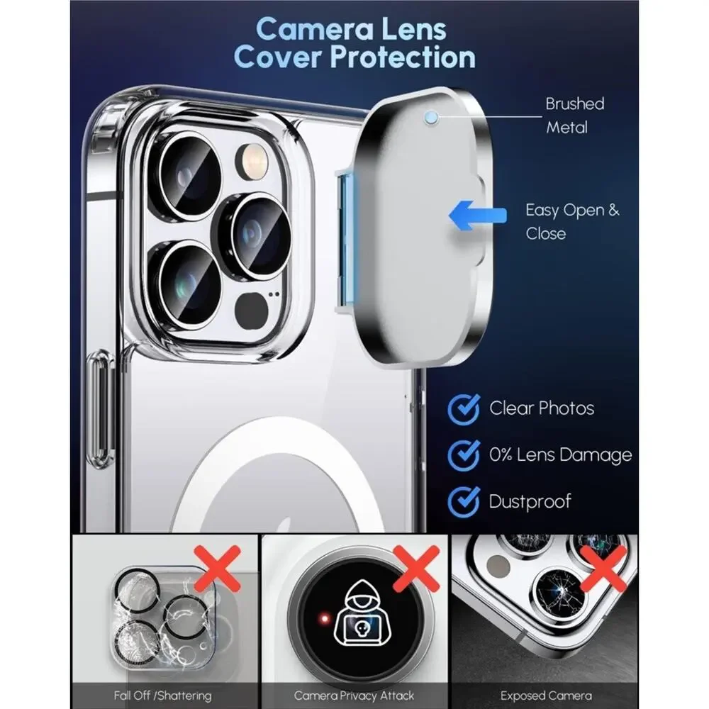 Silverback for iPhone 14 Pro Max Clear Case